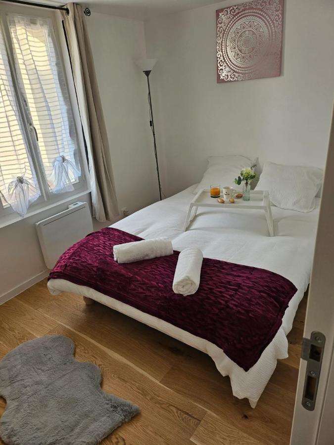Chez Angela Appartement Avec Terrasse Bbq Et Jacuzzi Fresnes-Sur-Marne Exterior foto