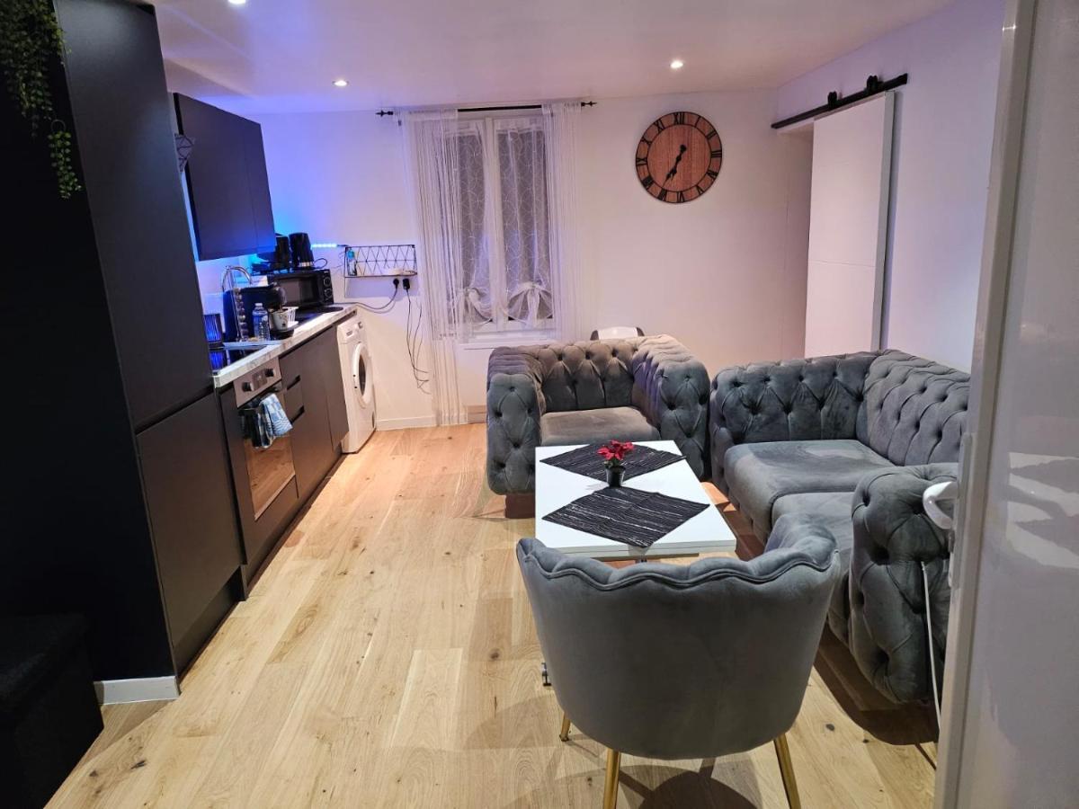Chez Angela Appartement Avec Terrasse Bbq Et Jacuzzi Fresnes-Sur-Marne Exterior foto