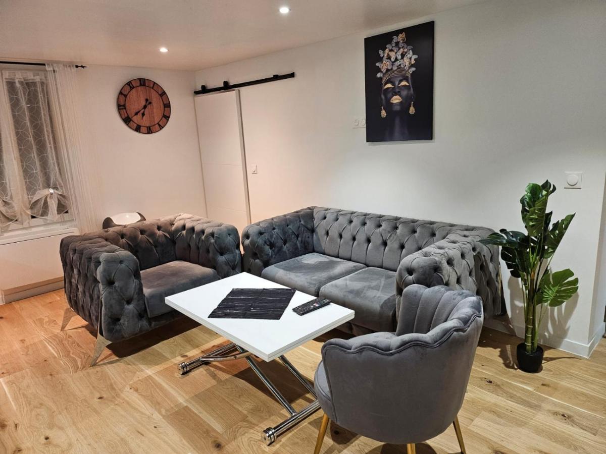 Chez Angela Appartement Avec Terrasse Bbq Et Jacuzzi Fresnes-Sur-Marne Exterior foto